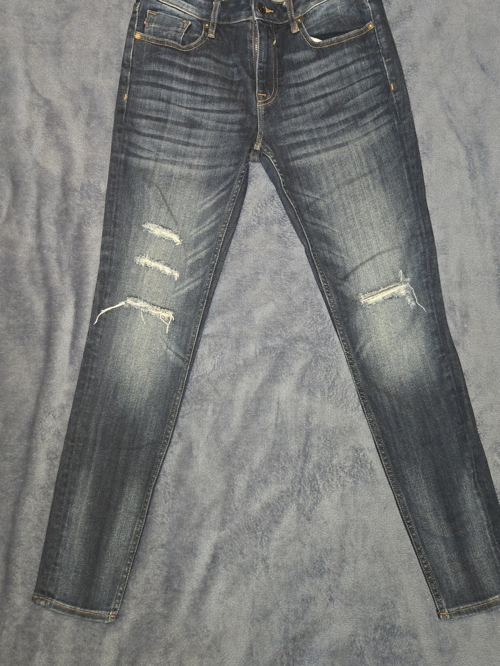 Vigoss Jagger Skinny Classic Fit Ripped Jeans